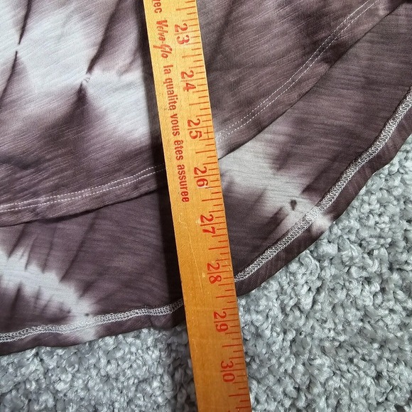 Escape by Habitat Shirt Womens Extra Large Brown Tie Dye Long Sleeve Stretch‎ - Picture 10 of 12
